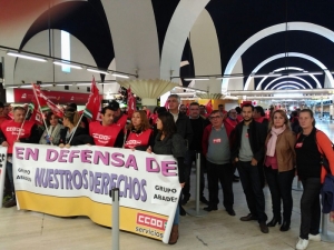 Contra la precariedad en el Aeropuerto de Sevilla