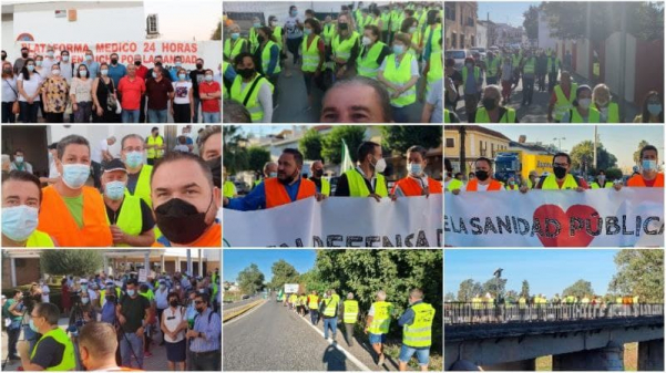 La Marcha por la Sanidad Pública organizada por las asambleas de IU La Vega llega el 14 al Parlamento
