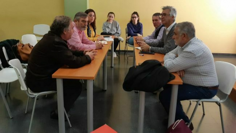 Encuentro entre IU Sevilla y CC.OO para analizar la situación de los Registros Civiles y Juzgados de Paz