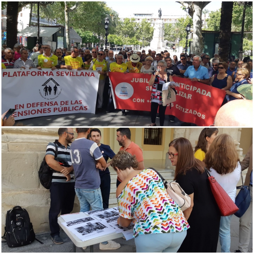 Las y los trabajadores de El Correo de Andalucía se movilizan contra el cierre del periódico