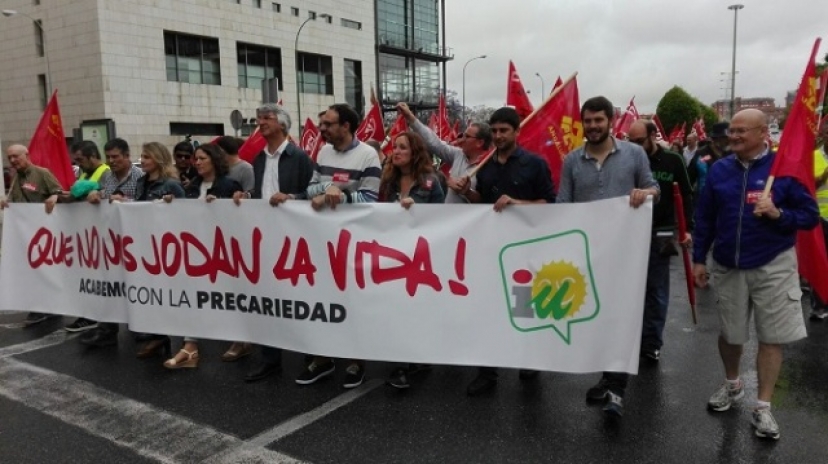 IU Sevilla saluda el éxito de las Marchas Jornaleras y apoya la huelga del campo en Sevilla
