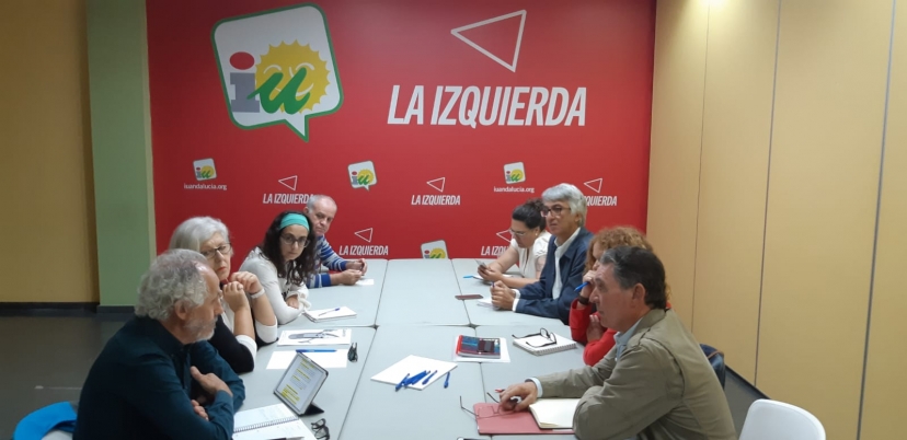 Reunión IU-Equo Sevilla Verdes para hablar de convergencia en el ámbito de la provincia de Sevilla