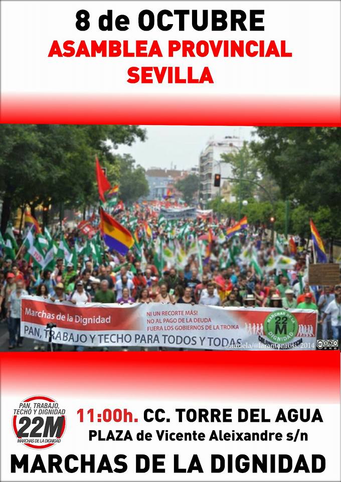 Cartel Asamblea Provincial 8 octubre