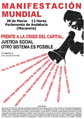 MANIFESTACION CONTRA LA CRISIS: Sabado 28 de marzo