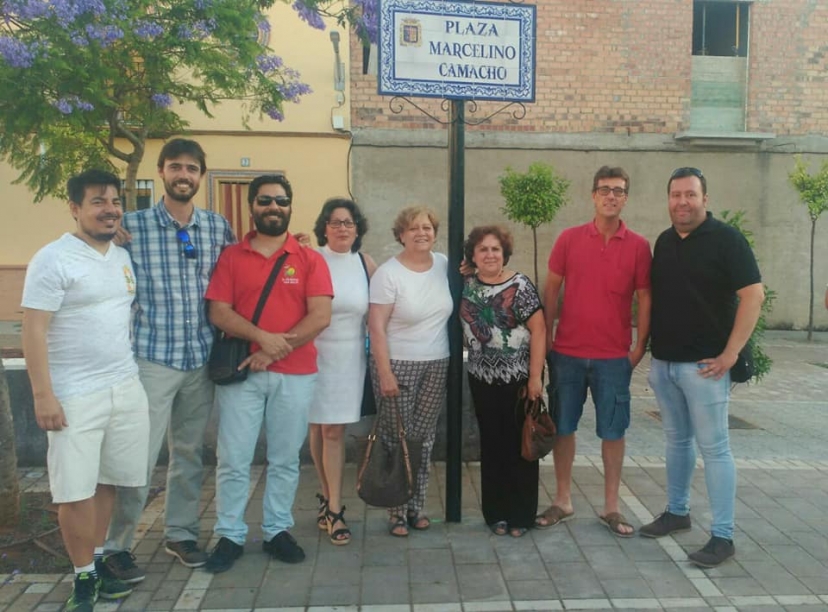 Se inaugura la Plaza Marcelino Camacho en Mairena del Alcor