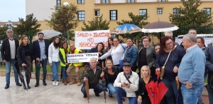 Concentración en el centro de mayores Vitalia de Mairena del Aljarafe
