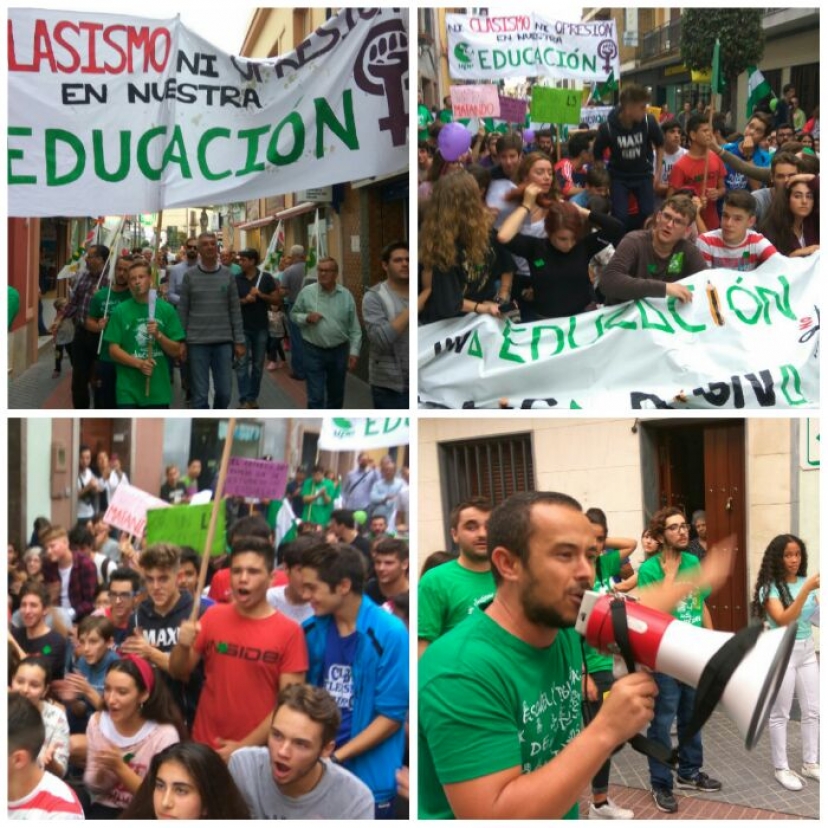 Dos Hermanas anticipa el éxito de la Huelga Educativa del #26O