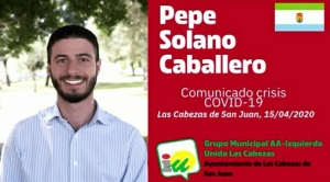 Izquierda Unida Las Cabezas realiza un balance de gestión de la crisis del COVID-19 en el municipio