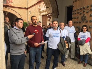 Écija: Miguel Ángel Bustamante presenta una pregunta al Gobierno Central sobre la situación laboral de Aqualia