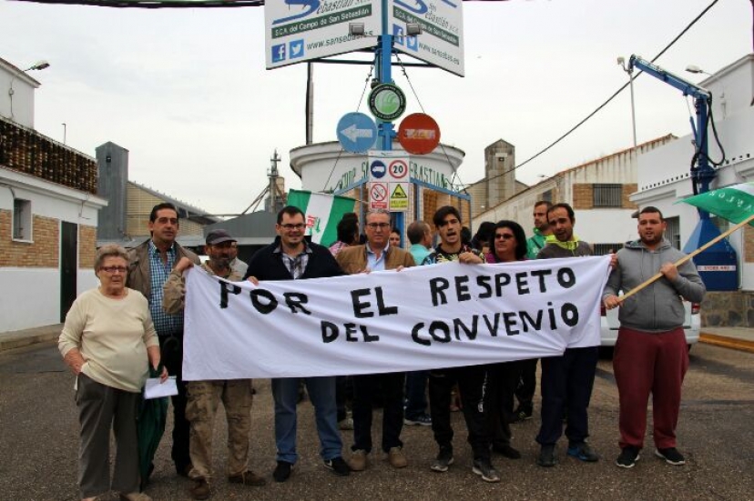 Reivindicamos el cumplimiento de los convenios del campo andaluz