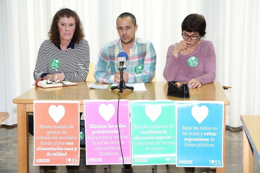 El Ayuntamiento de Los Palacios muestra su apoyo a la Plataforma en Defensa de la Educación Pública