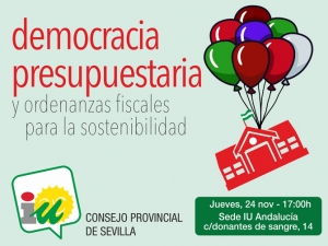 Jornada Democracia Presupuestaria y Ordenanzas Fiscales para la Sostenibilidad