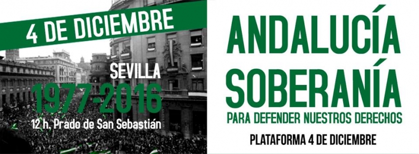 Manifestación 4D en Sevilla