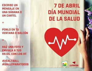 Apoyamos la convocatoria &#039;La Sanidad Pública no se vende, se defiende&#039; para el Día Mundial de la Salud
