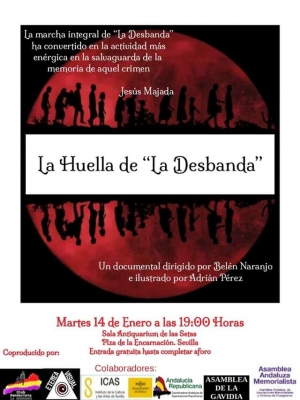 Proyección de la película documental &quot;La Huella de la Desbandá&quot;