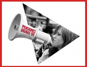 Madrid, 16 de octubre: Apoyamos la manifestación en defensa de las pensiones públicas dignas