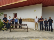 Con Andalucía reclama mejoras en el Parque Central de Bomberos de la Diputación