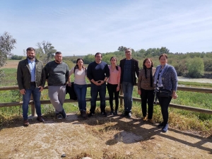 Encuentro del equipo de gobierno municipal de Peñaflor con las diputadas de Unidas Podemos